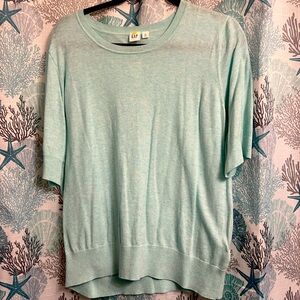 Extra large gap teal sweater top.